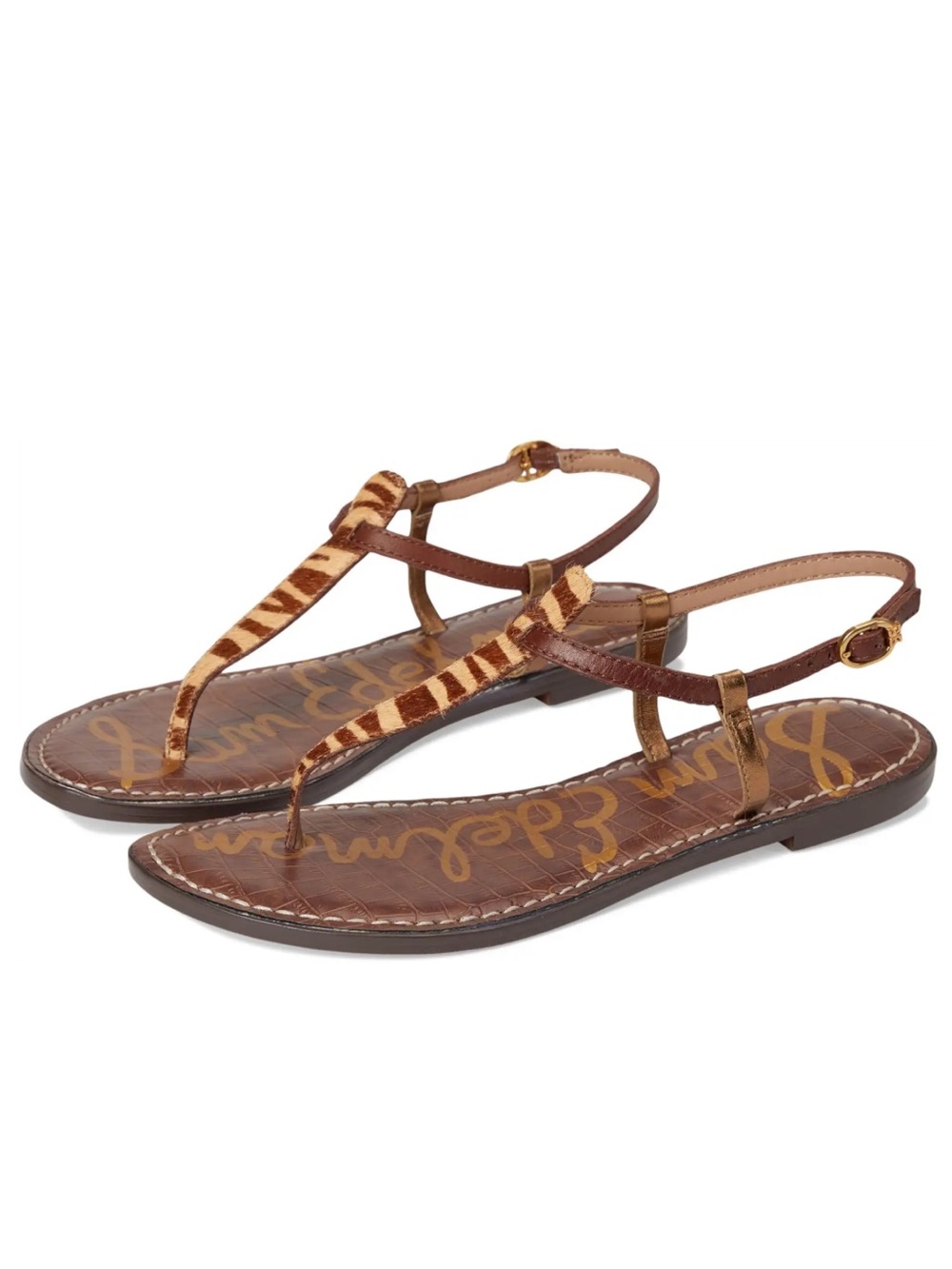 SAM EDELMAN ❤️‍🔥 ZEBRA GIGI SANDALS SIZE 9.5